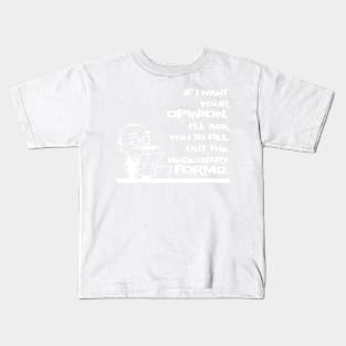 Forms Kids T-Shirt